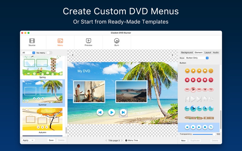 Cisdem DVD Burner & Creator Screenshot 3 of 5