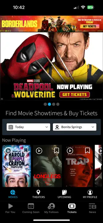 Movie App : capture d’écran 6 sur 10
