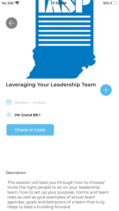 IASP Conference Screenshot