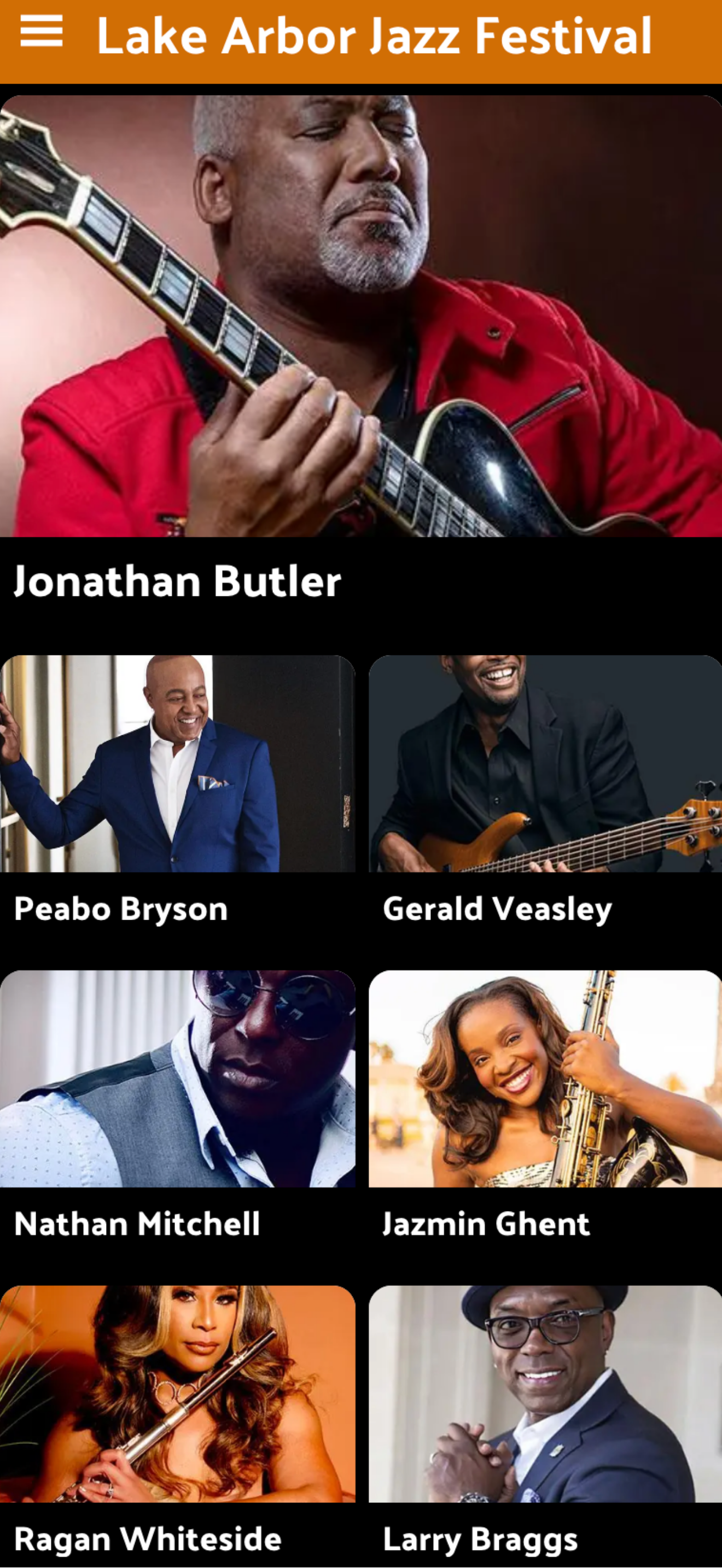 Lake Arbor Jazz Festival