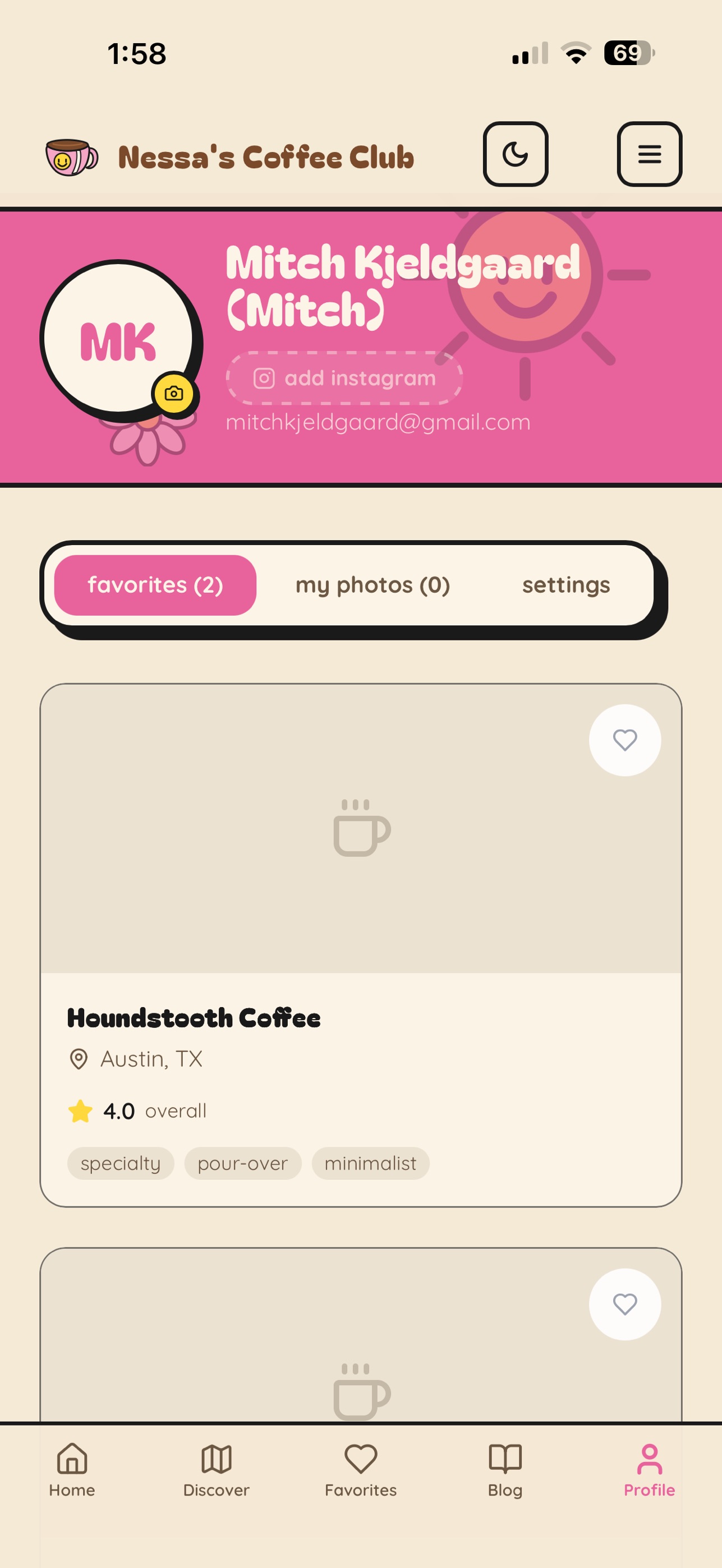 Screenshot 5 of Nessa's Coffee Club