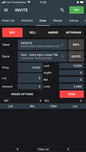 INVITE screenshot 1