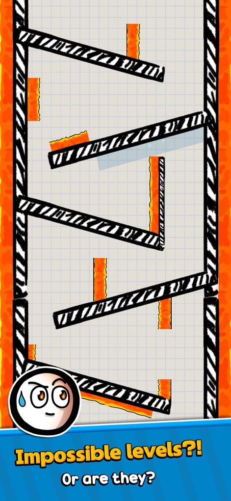 Ball Guys : Stumble & Fall - Examine the intense precision required to overcome the rising lava mechanic and skillfully navigate treacherous narrow platforming sections.