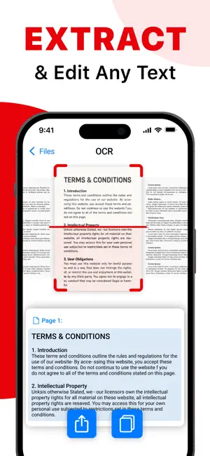 PDF Scanner - PDF Converter iPhone screenshot 5
