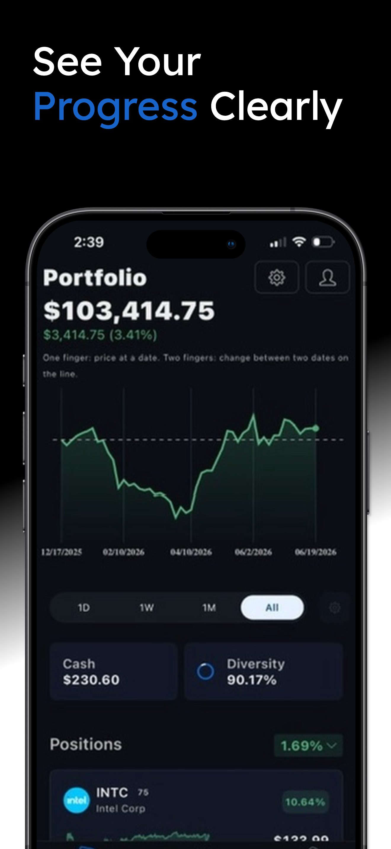 Paper Trading Stock Simulator screenshot 3