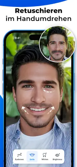 Screenshot von Facelab・Gesicht, Körper, Haare auf dem iPhone 5