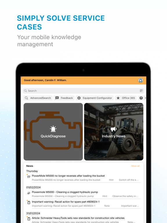 Screenshot #4 pour Empolis Service Express