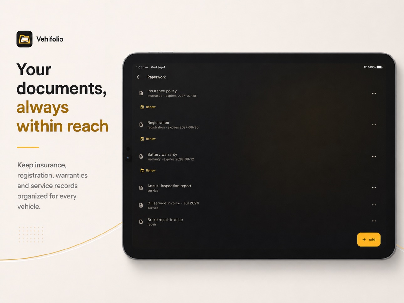 Screenshot 11 of Vehifolio