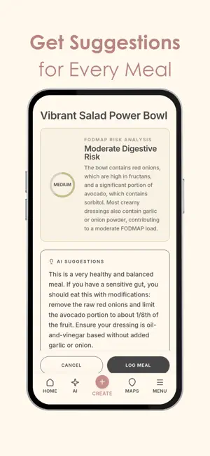 Raz: AI Low FODMAP Diet Coach screenshot 3