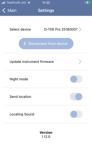 Screenshot 3 of D-TEK Pro App