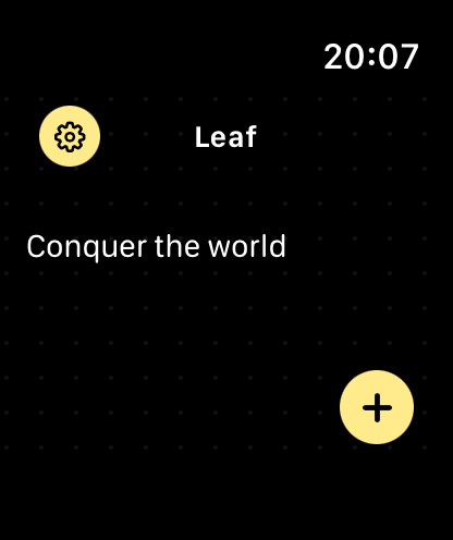 Leaf Reminders