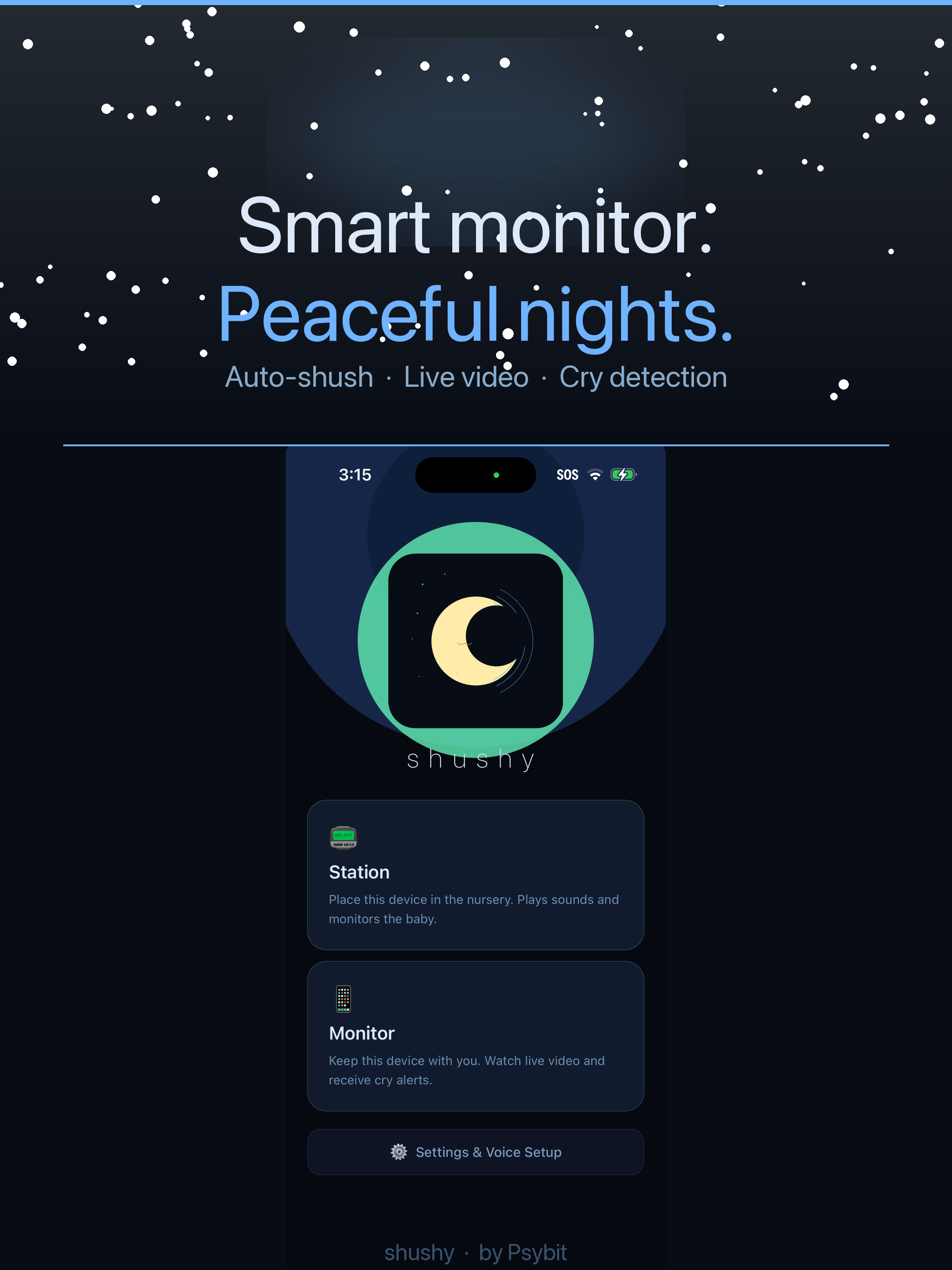 Shushy - Baby Monitor screenshot 7