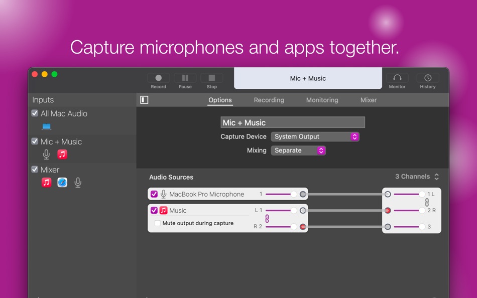 #2. Sound Siphon (macOS) 来自: Dominic Feira