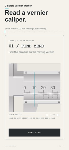 Caliper: Vernier Trainer screenshot 1