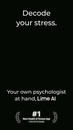Lime AI: Stress Strategist screenshot 1