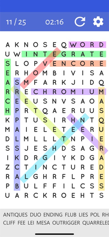 Word Search Puzzles screenshot 5