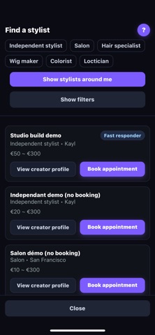 Glowhair screenshot