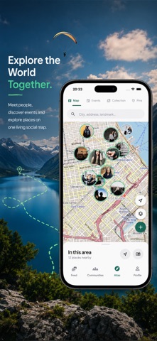 Flockmap: Memories & Friends Screenshot 1 of 6
