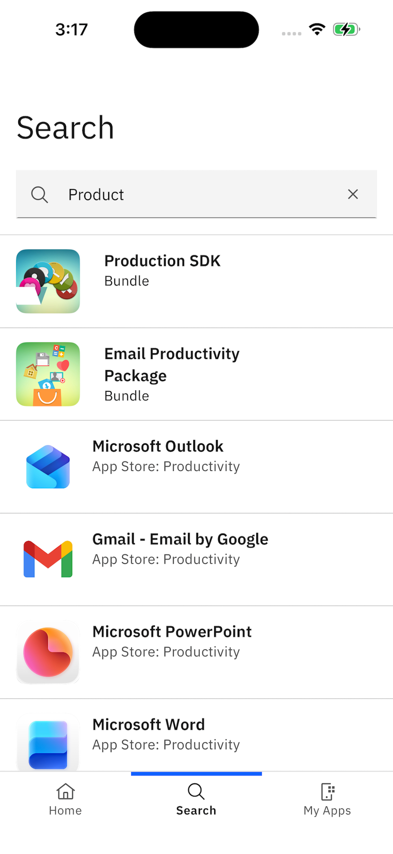 IBM MaaS360 App Catalog