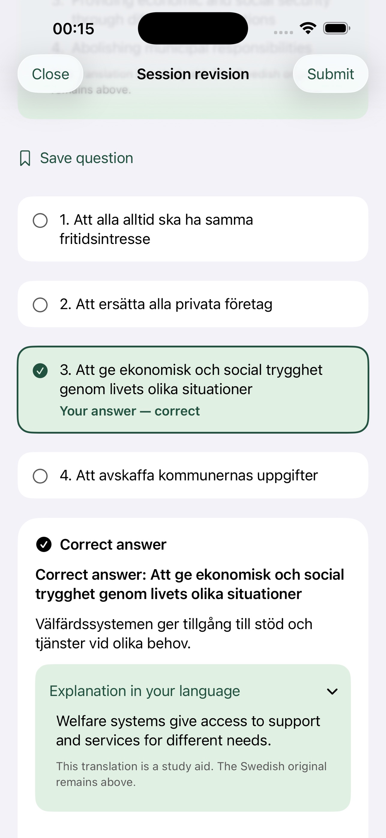 Screenshot 4 of MedborgarRedo – Provträning