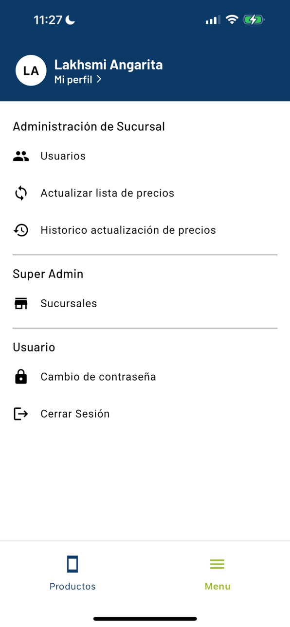 iPhone screenshot