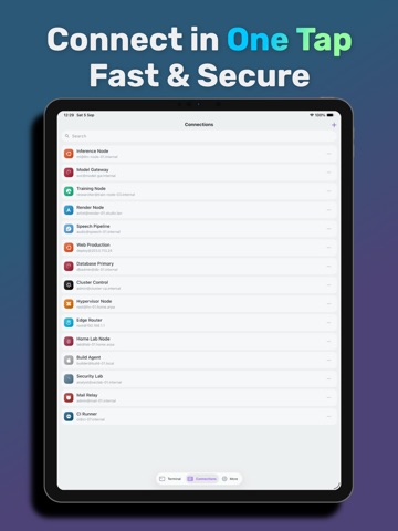Termiux iPad screenshot 2