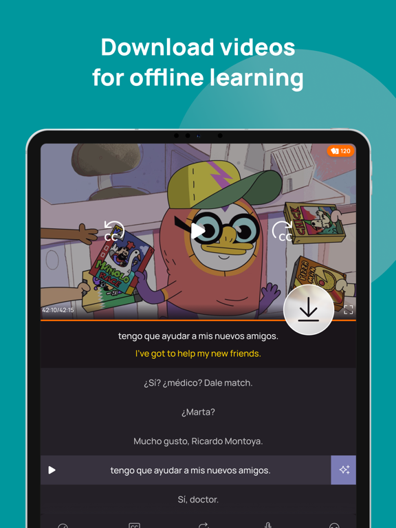 Lingopie: Learn a Language iPad screenshot 4 - Education app
