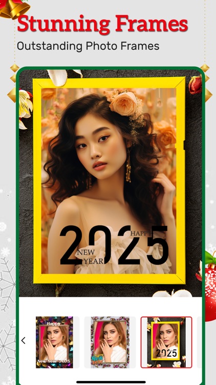 New Year Photo Frames