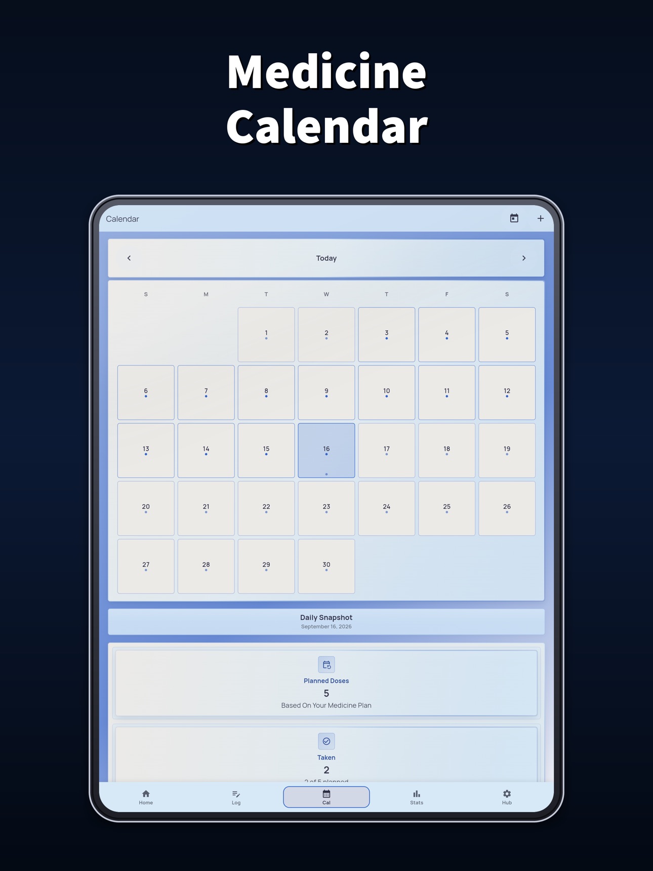 Screenshot 8 of Medicine Logger App
