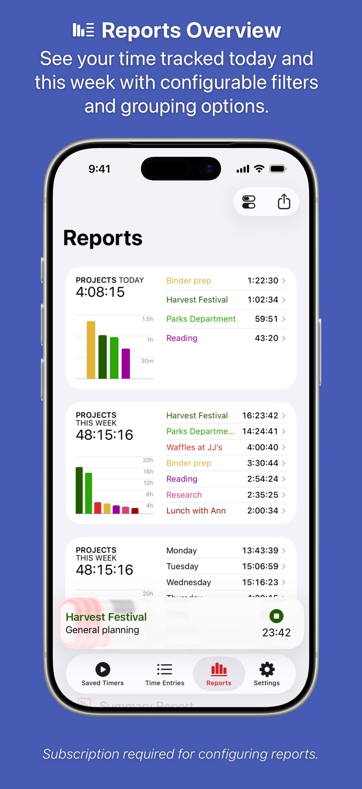 Timery: Time Tracker screenshot 6