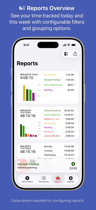 Timery: Time Tracker Screenshot 6 of 10