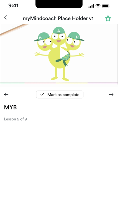 myMindcoach Screenshot