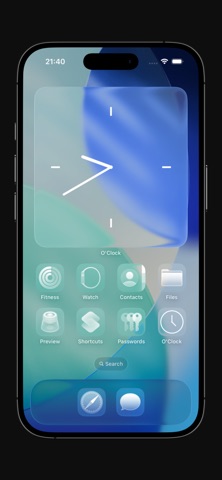 O'Clock - Minimalist Widgets Screenshot 4 of 6