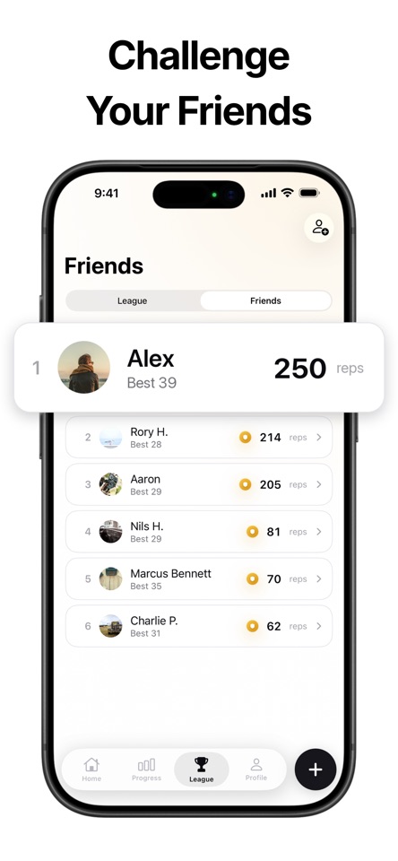 PushRank: Push Up Counter Game screenshot 6