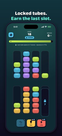 Stack Squeeze: Color Sort Screenshot 3 of 6