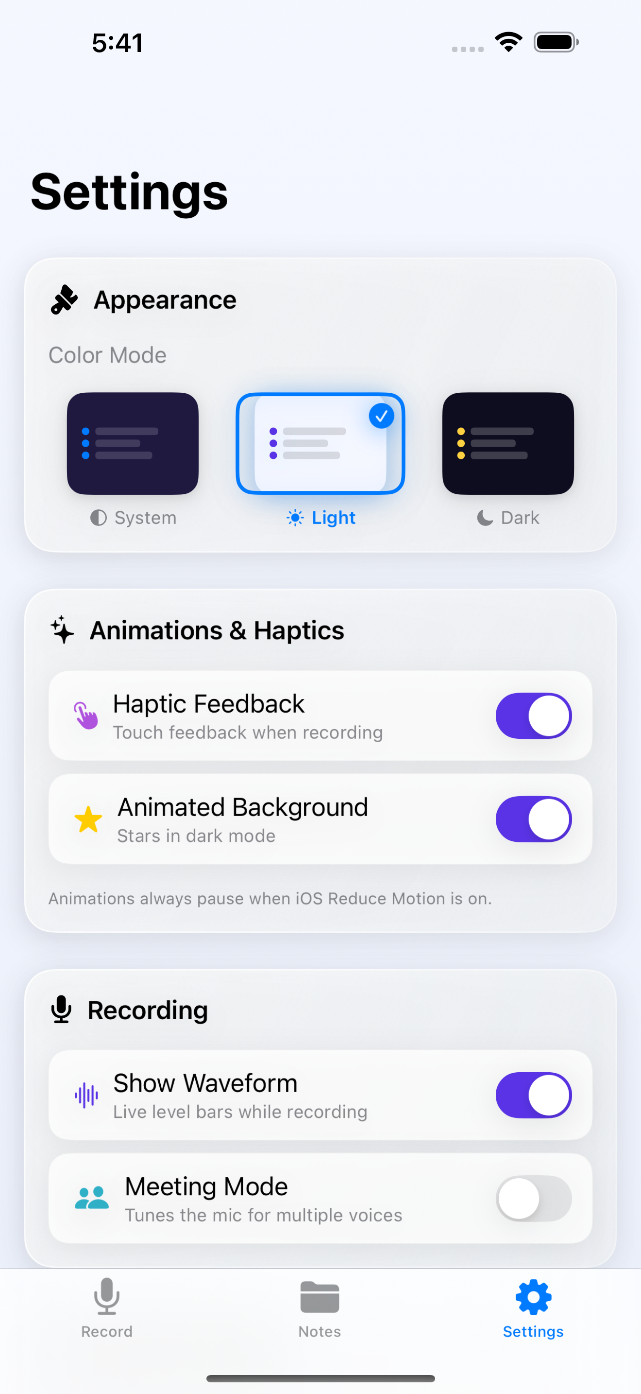 AssistantNotes screenshot 6
