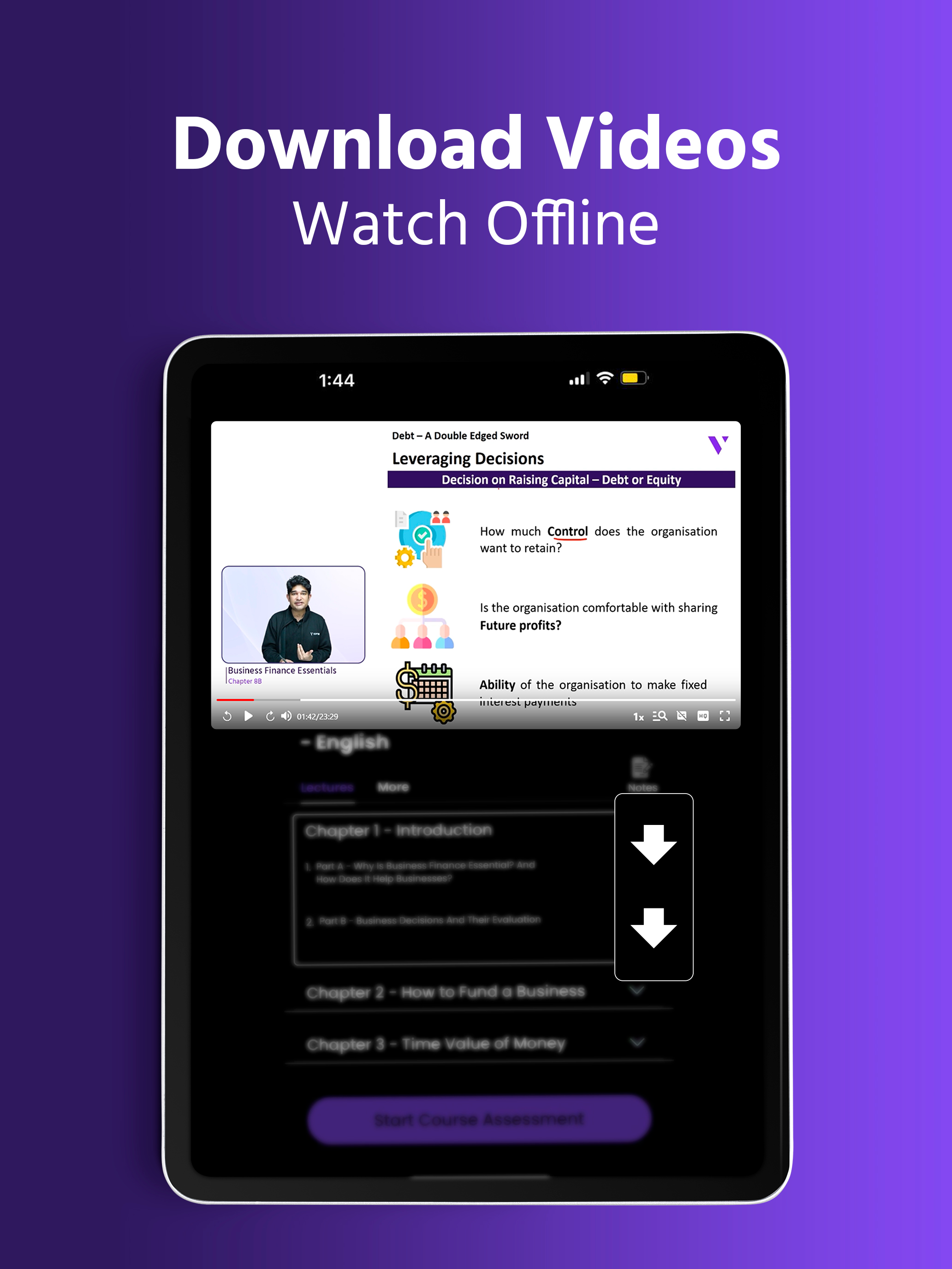 VIDFIN: Video Finance App