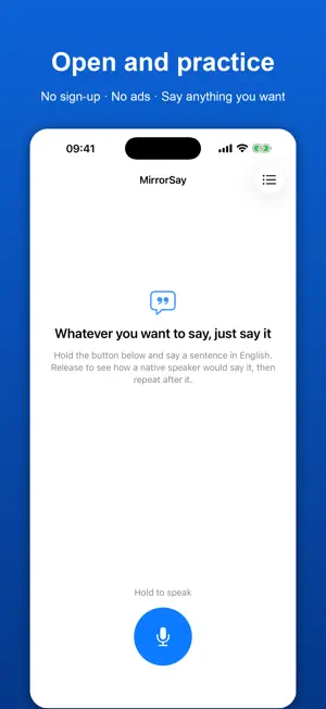 MirrorSay: English Shadowing screenshot 3