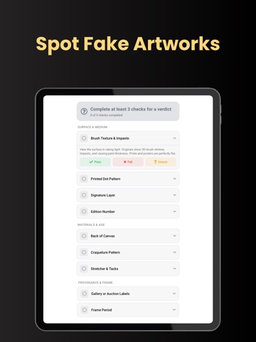 Art Appraisal: Scan & Value iPad screenshot