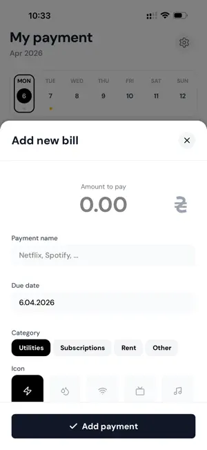BillTic screenshot 2