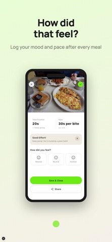 SlowMeal: Mindful Eating Timer screenshot