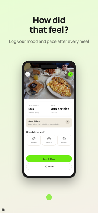 SlowMeal: Mindful Eating Timer Screenshot 4 of 6