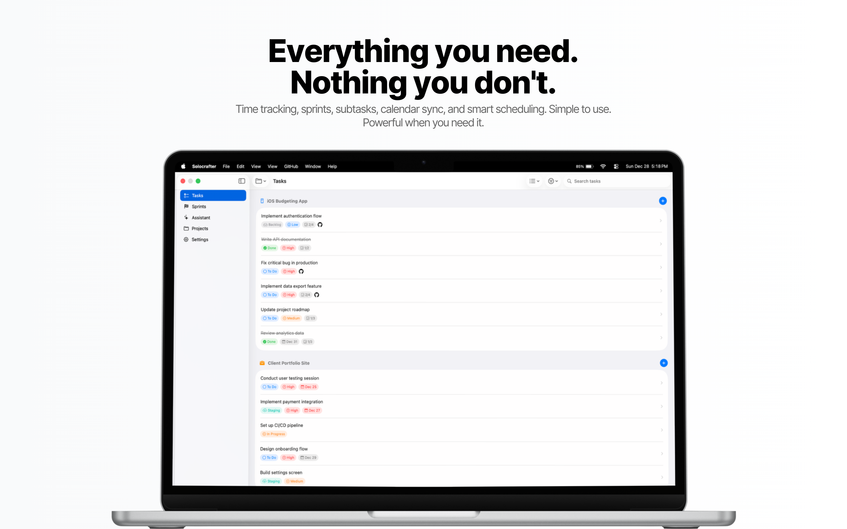 Solocrafter: Task Planner screenshot 24