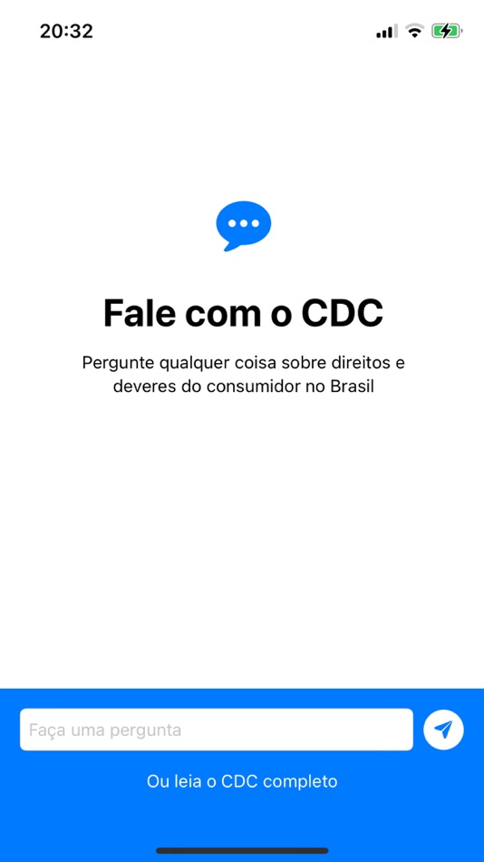 #1. Fale com o CDC (iOS) 由: Marcelo Diefenbach