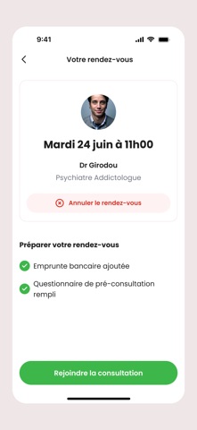 Eos: Arrêt Alcool & Tabac iPhone screenshot