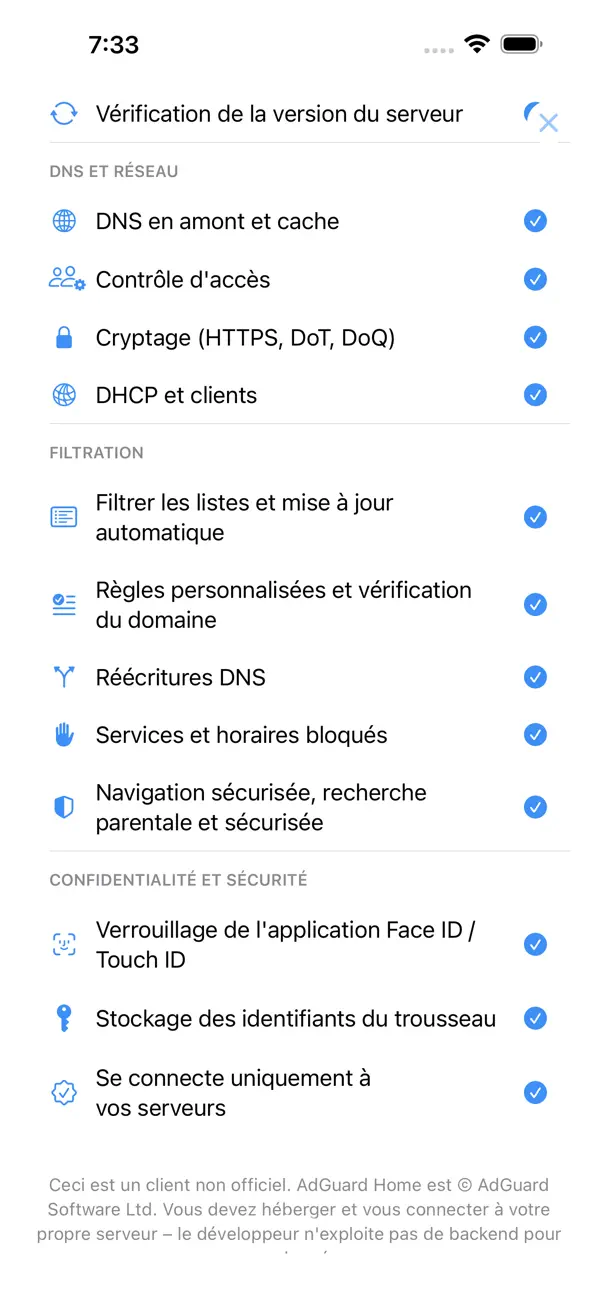 Screenshot #2 pour AdGuard Home Manager