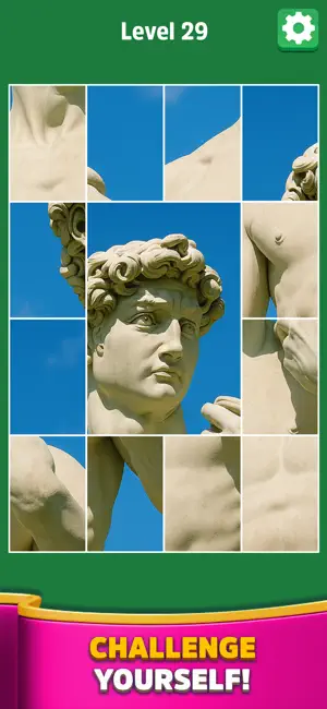 Jigsolitaire Jigsort Puzzle screenshot 3