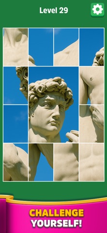 Jigsolitaire Jigsort Puzzle Screenshot 3 of 7