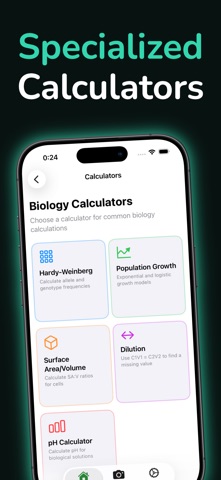 Biology AI: Scan Homework iPhone screenshot