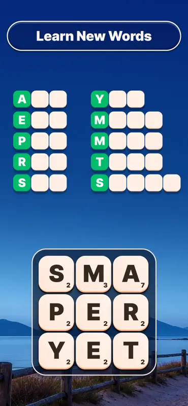 Word Tiles - Relaxing Puzzle screenshot 4 of 6